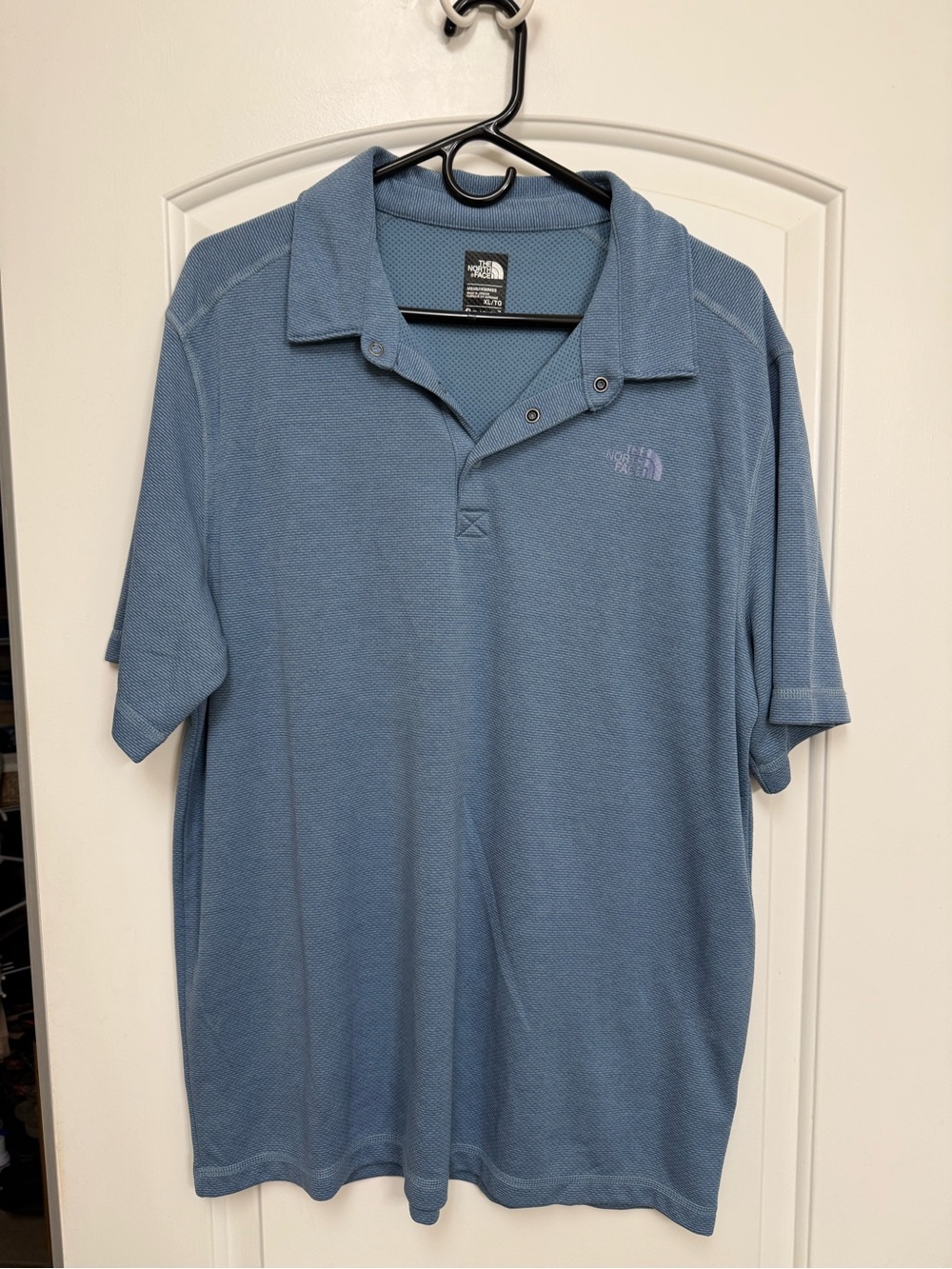 The North Face Men's Polo in Dusty Blue XL